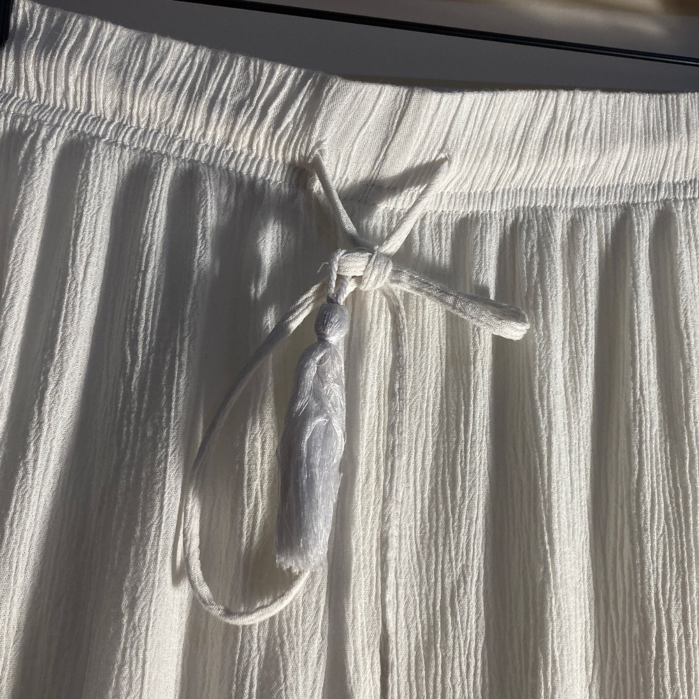 TiniBikini White Drawstring Pants - Picture 3 of 9